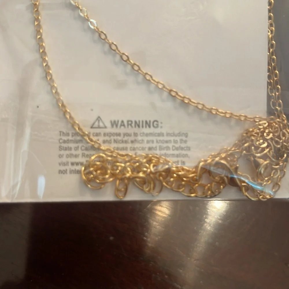 Cartoon monsters Labubu Gold toned BFF best friends set of two Necklaces